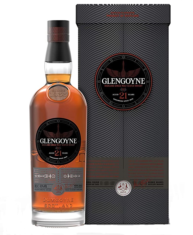Whisky Glengoyne 21 UK, Mẫu Mới