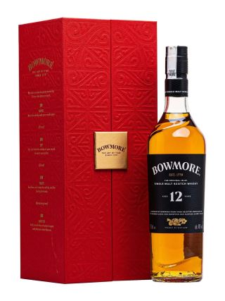 Bowmore 12 Year Old – Hộp Quà Tết 2026 Phiên Bản Không Ly Islay