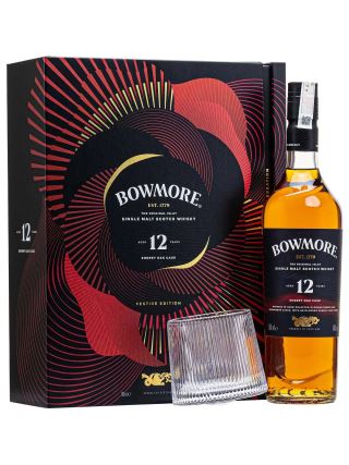Bowmore 12 Year Old – Hộp Quà Tết 2026 Phiên Bản Khói Biển Islay