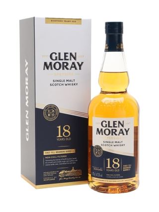 Glen Moray 18 Year Old – Single Malt Whisky vùng Speyside