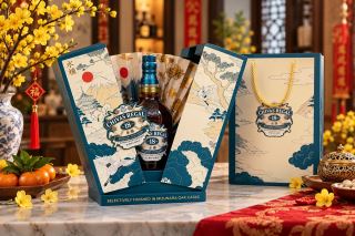 chivas regal 18 mizunara – hop qua tet 2027 giao thoa van hoa scotland va nhat ban