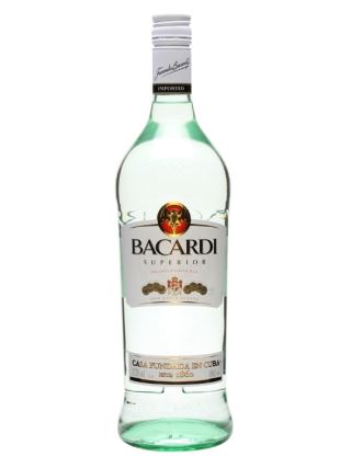 Rum Bacardi Carta Blanca 1000ml - Rum Trắng