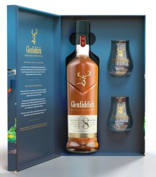 Hộp quà tết 2025 Glenfiddich 18 Year Old (5010327325323)