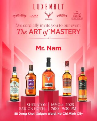 tinh hoa whisky hoi tu tai “the art of mastery” – topruou trai nghiem va ra mat hop qua tet 2026