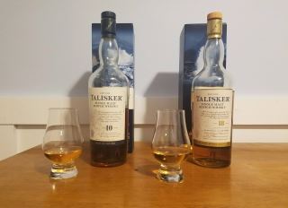 talisker 10 vs talisker 18 – hai tang trai nghiem trong cung mot nha chung cat