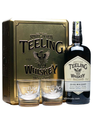Teeling small batch Irish whiskey gift box 700ml – quà tặng chính hãng Dublin