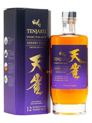 Tenjaku Pure Malt Sherry Cask Finish Japanese Whisky