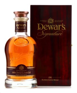 Whisky Dewars Signature