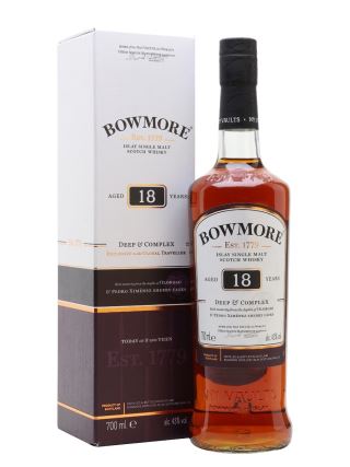 Whisky Bowmore 18 Deep And Complex