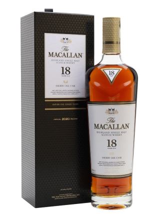 Whisky Macallan 18 Sherry Oak 2020
