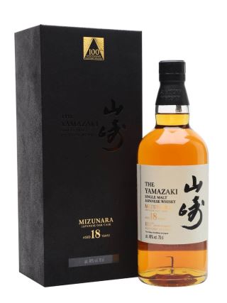 Whisky Yamazaki 18 Mizunara - 100th Anniversary