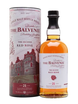 Whisky Balvenie 21 Red Rose