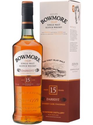 Whisky Bowmore 15 Darkest