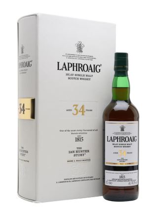 Whisky Laphroaig 34 YO - The Ian Hunter Story, Book 4